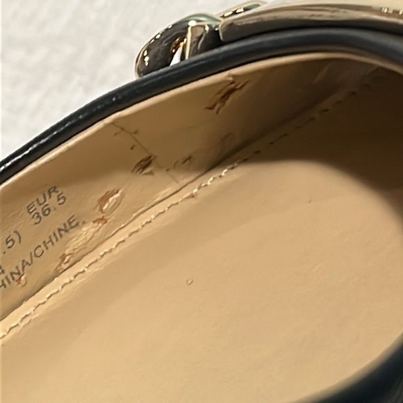 Coach heels pumps kitten heel black Bowery gold‎ hardware - Picture 8 of 16